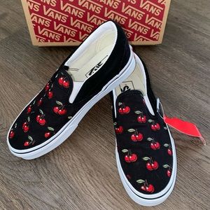 Cherry vans women’s size 5.5
